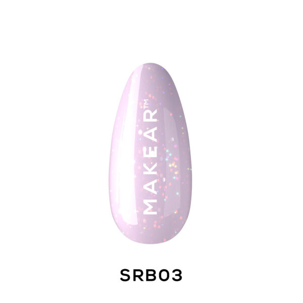 SRB03 Andromeda - Sparkling Rubber Base, 8ml