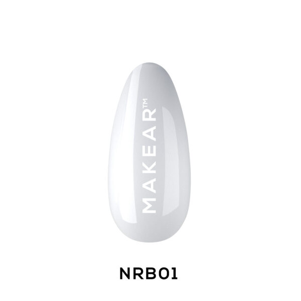 NRB01 White - Nude Rubber Base, 8ml