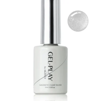 UV/LED GEL PLAY - MAGNETIC CLEAR SILVER 10g/.0.35oz